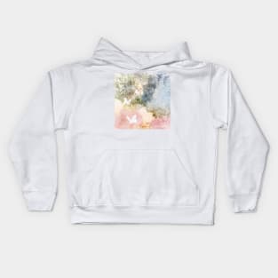 Winter Forest Butterfly Shrine Kids Hoodie